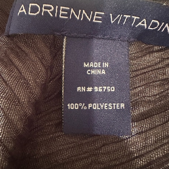 Adrienne Vittadini Black Sheer Cardigan/Wrap Boho Lightweight OS - Picture 3 of 7